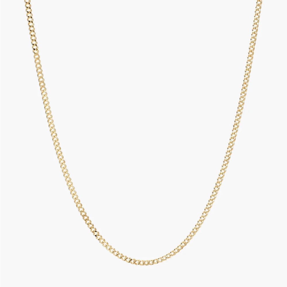 Mejuri Curb Chain Necklace